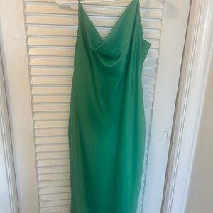 New Look Strapless Green Dress